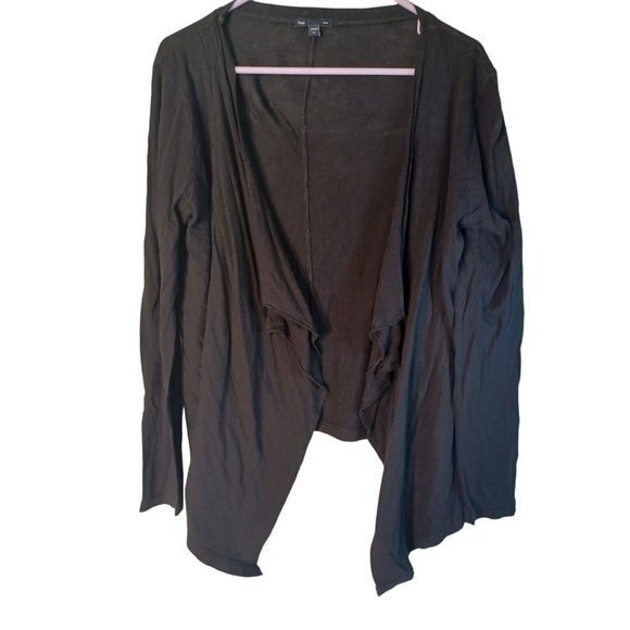 Women's Black Gap‎ Cardigan Size Medium - Picture 5 of 16